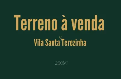 Terreno à venda na Vila Santa Terezinha, Franca 