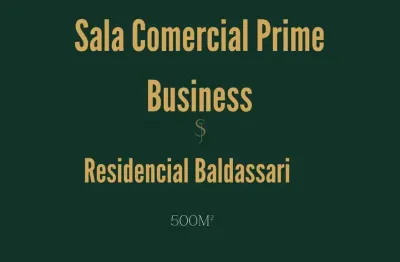 Sala comercial à venda - prime business center, residencial baldassari, franca/sp