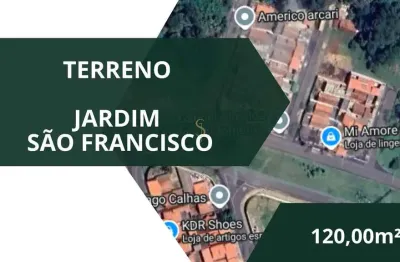 Terreno à venda no Jardim São Francisco, Franca 