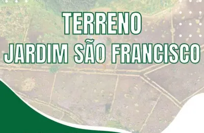 Terreno à venda no Jardim São Francisco, Franca 