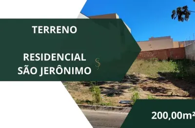 Terreno à venda no Residencial São Jerônimo, Franca 