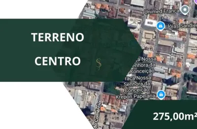 Terreno à venda no Centro, Franca 