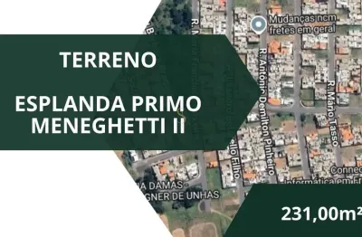 Terreno à venda no Esplanada Primo Meneghetti II, Franca 