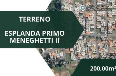Terreno à venda - esplanada primo meneghetti ii, franca/sp