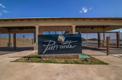 Terreno à venda - condomínio villa piemonte, parque universiário, franca/sp