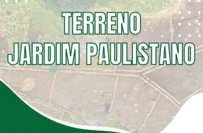 Terreno à venda no Jardim Paulistano, Franca 