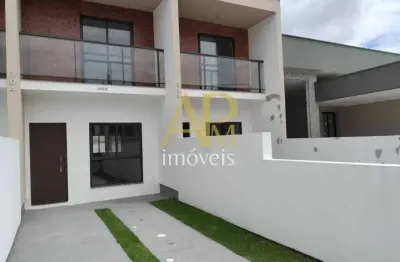 Sobrado garden à venda com 02 dormitórios, no sertão do maruim em são josé.