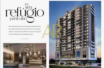 Apartamento em construção de 3 dorm., sendo 1 suíte e 2 demi - campinas sj