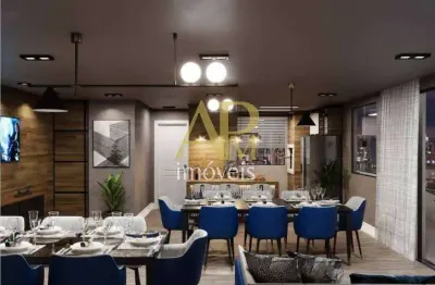 Apartamento em construção de 02 suítes e lavabo- campinas sj