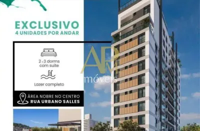 Apartamento novo à venda: 2 suítes no centro/ fpolis