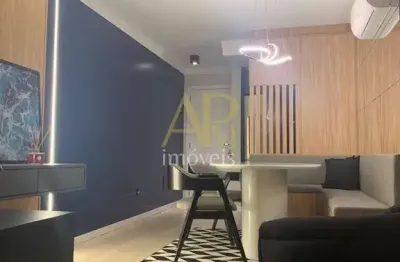 Apartamento mobiliado à venda: vista mar com 2 dorm (1 suíte)/ barreiros