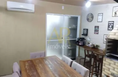 Linda casa à venda mobiliada: 3 dorm no condomínio moradas 3, palhoça