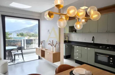 Apartamento à venda: 3 dorm (1 suíte+2 demi), decorado e vista rio- biguaçu