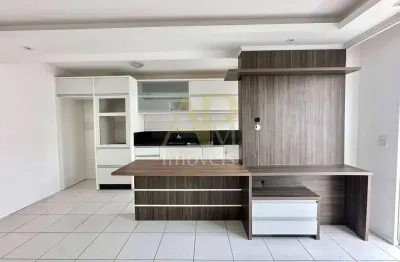 Apartamento semimobiliado à venda: 02 dorm, churrasqueira-res. garden ville