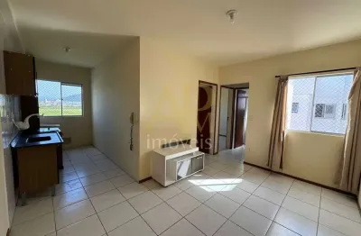 Apartamento à venda: 2 dormitórios, vaga coberta e vista mar em biguaçu