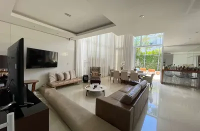 Casa em condomínio fechado com 4 quartos para alugar na avenida alphaville, 08, alphaville dom pedro, campinas, 481 m2 por r$ 25.000
