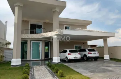 Casa em condomínio fechado com 4 quartos à venda na rua josé peressinoto, 01, alphaville dom pedro 2, campinas, 411 m2 por r$ 5.200.000