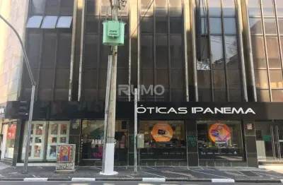 Sala comercial para alugar na avenida benjamin constant, 1137, centro, campinas, 234 m2 por r$ 4.000