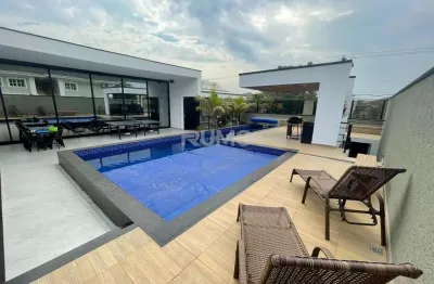 Casa em condomínio fechado com 4 quartos à venda na rodovia governador doutor adhemar pereira de barros, 100, loteamento alphaville campinas, campinas, 520 m2 por r$ 5.600.000