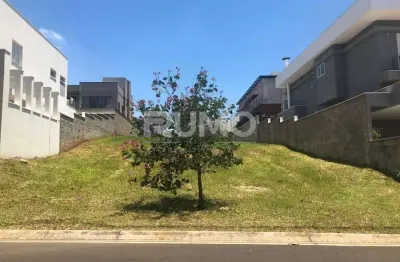Terreno em condomínio fechado à venda na rua sérgio bortolotto, 100, loteamento parque dos alecrins, campinas por r$ 595.000