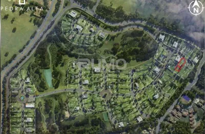 Terreno em condomínio fechado à venda na avenida isaura roque quércia, s/n, loteamento residencial pedra alta (sousas), campinas por r$ 1.650.000