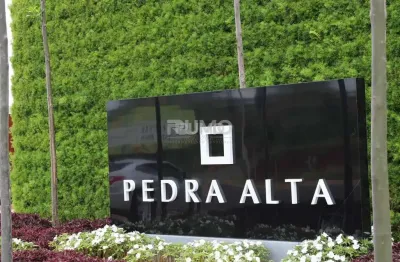 Terreno em condomínio fechado à venda na avenida isaura roque quércia, s/n, loteamento residencial pedra alta (sousas), campinas por r$ 850.000