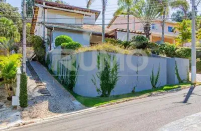 Casa com 3 quartos à venda na rua luiz de paula, 242, parque jatibaia (sousas), campinas, 464 m2 por r$ 1.800.000