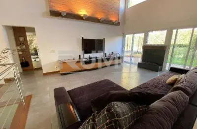 Casa em condomínio fechado com 4 quartos à venda na avenida recanto das araucárias, s/n, residencial parque das araucárias, campinas, 381 m2 por r$ 3.800.000