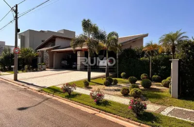 Casa em condomínio fechado com 5 quartos à venda na rua carlos galhardo, 240, parque brasil 500, paulínia, 260 m2 por r$ 2.800.000