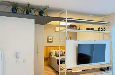 Apartamento com 1 quarto à venda na rua alecrins, 370, cambuí, campinas, 38 m2 por r$ 650.000
