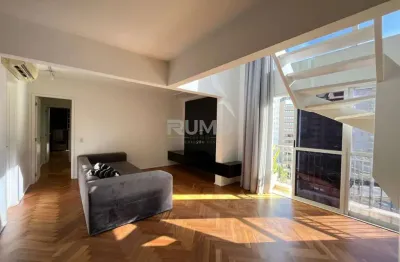 Cobertura com 3 quartos para alugar na rua doutor emílio ribas, 181, cambuí, campinas, 189 m2 por r$ 14.000