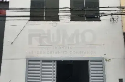 Sala comercial à venda na rua josé de alencar, 547., centro, campinas, 308 m2 por r$ 500.000