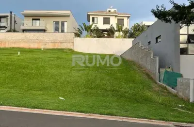 Terreno em condomínio fechado à venda no alphaville dom pedro, campinas  por r$ 1.070.000