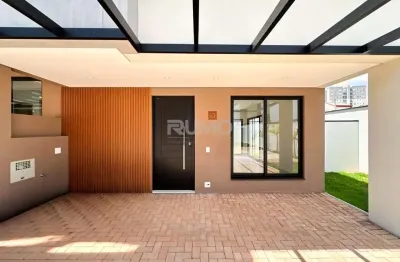 Casa em condomínio fechado com 3 quartos à venda na rua emerson josé moreira, 1710, chácara primavera, campinas, 173 m2 por r$ 1.419.000