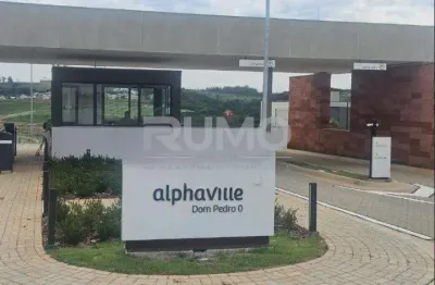 Terreno em condomínio fechado à venda na Avenida das Alamandas, 20, Alphaville Dom Pedro, Campinas por R$ 1.350.000