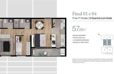 Blossom Urban Habitat - Apartamento à venda no bairro Bacacheri - Curitiba/PR