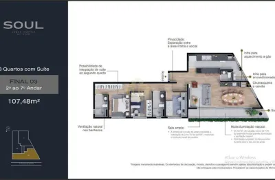 Soul urban habitat - apartamento à venda no bairro boa vista - curitiba/pr