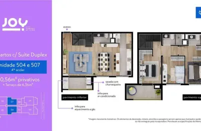Joy city habitat - apartamento à venda no bairro tingui - curitiba/pr