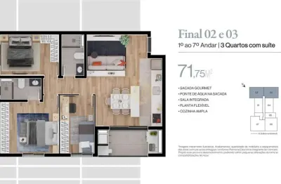 Blossom urban habitat - apartamento à venda no bairro bacacheri - curitiba/pr