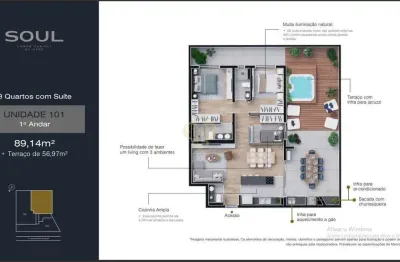 Soul urban habitat - apartamento à venda no bairro boa vista - curitiba/pr