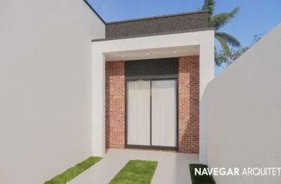 Casa com 3 dormitórios à venda, 56 m² por r$ 299.000,00 - riviera - matinhos/pr