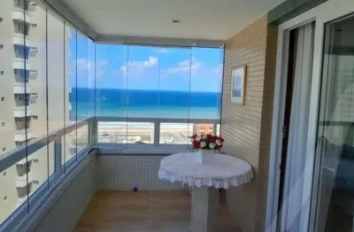 Apartamento com 2 quartos e 1 suíte vista mar com varanda e total infraestrutura em armação andar alto