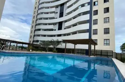Apartamento cobertura duplex para venda com 1 quarto com suíte reversível para 2 suítes na região de lauro de freitas em pitangueiras