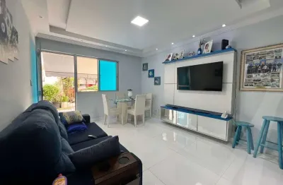 Casa em condomínio duplex com 2 quartos e 2 suítes e dependência completa em pituaçu para venda com infraestrutura