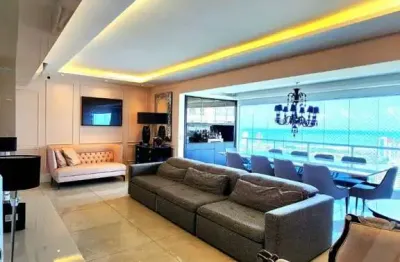 Apartamento para venda com 2 suítes no greenville platno em patamares com infraestrutura e vista mar andar alto