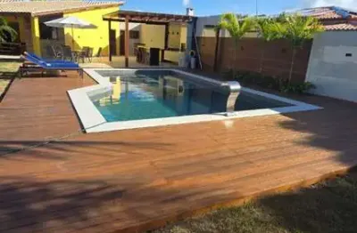 Casa em condomínio ampla em barra de jacuípe no condomínio ampla dentro do planeta água para venda com 5 suítes piscina área gourmet