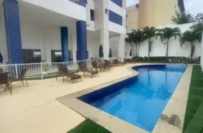 Apartamento cobertura duplex com 3 quartos e 3 suítes 2 vagas de garagens para venda em lauro de freitas mobiliado com total infraestrutura