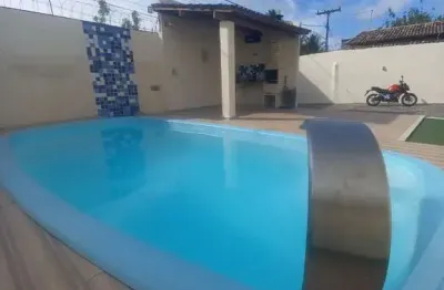 Casa em condomínio com 3 quartos e 1 suíte 1 vaga de garagem para venda e locação em catu de abrantes condomínio curva do rio residence com piscina