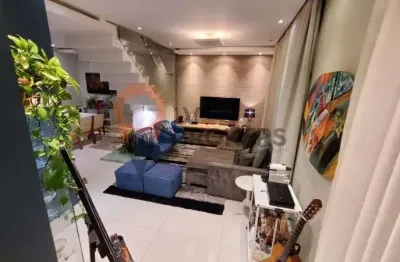 Maravilhoso sobrado na vila oliveira em mogi das cruzes com 127 m² de terreno e 130 m² de construção com 03 suítes acabamento impecável