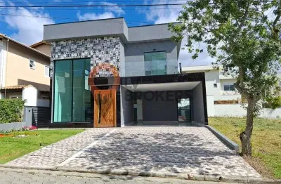 Espetacular casa em condomínio à venda em mogi das cruzes - condominio veredas 3 suítes